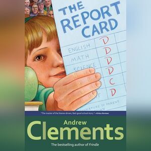 🩵NWOT The Report Card By Andrew Clements Paperback Book